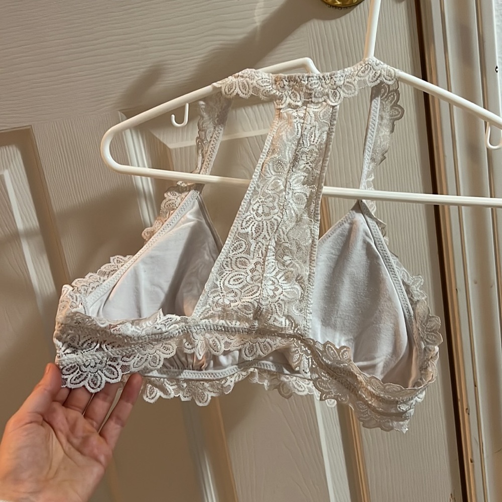 Ivory Racerback Bralette - Picture 4 of 5